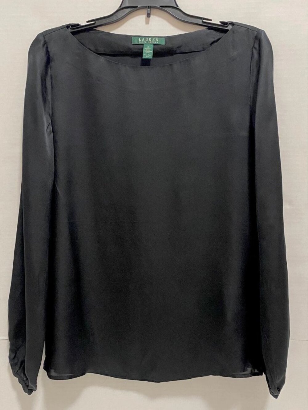 Ralph Lauren Vintage Silk Blouse | Size 8 | NWOT